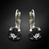 Earrings "Splendor (Silver Night)" with Swarovski™ crystals